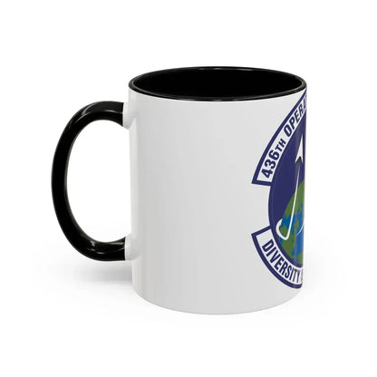 436th Operations Support Squadron (U.S. Air Force) Accent Coffee Mug - Go Mug Yourself
