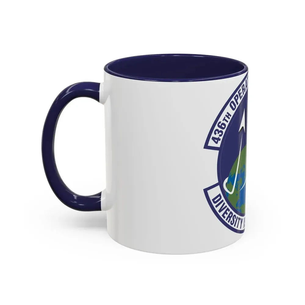 436th Operations Support Squadron (U.S. Air Force) Accent Coffee Mug - Go Mug Yourself