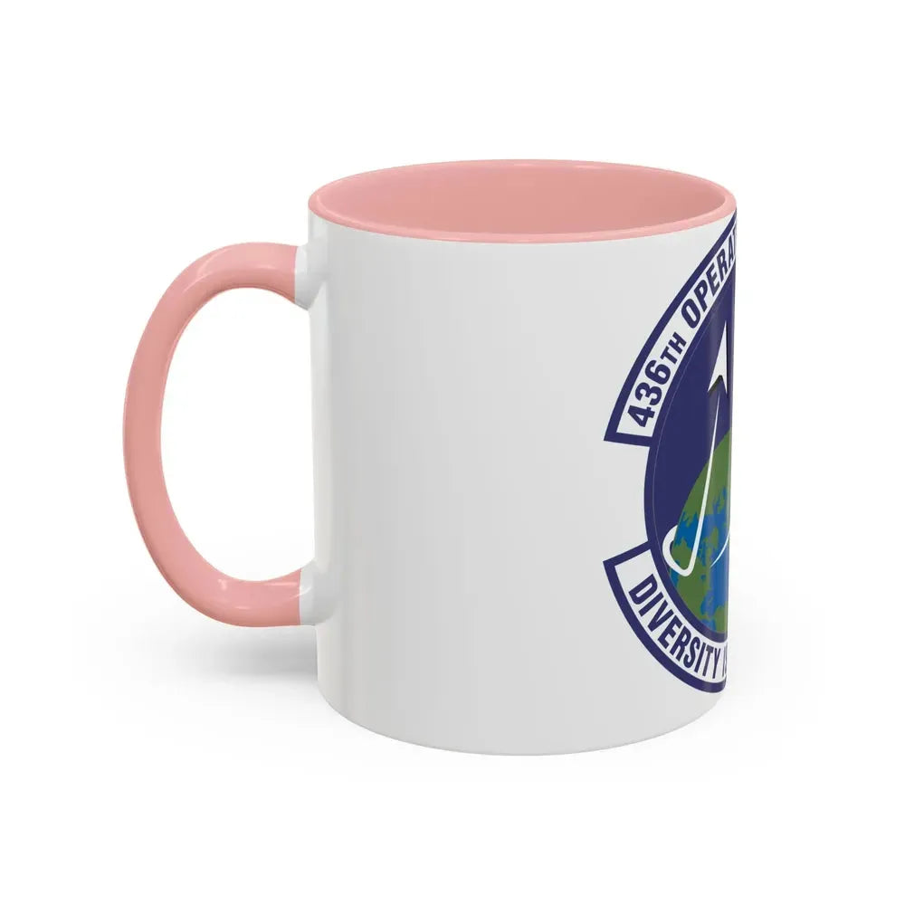 436th Operations Support Squadron (U.S. Air Force) Accent Coffee Mug - Go Mug Yourself