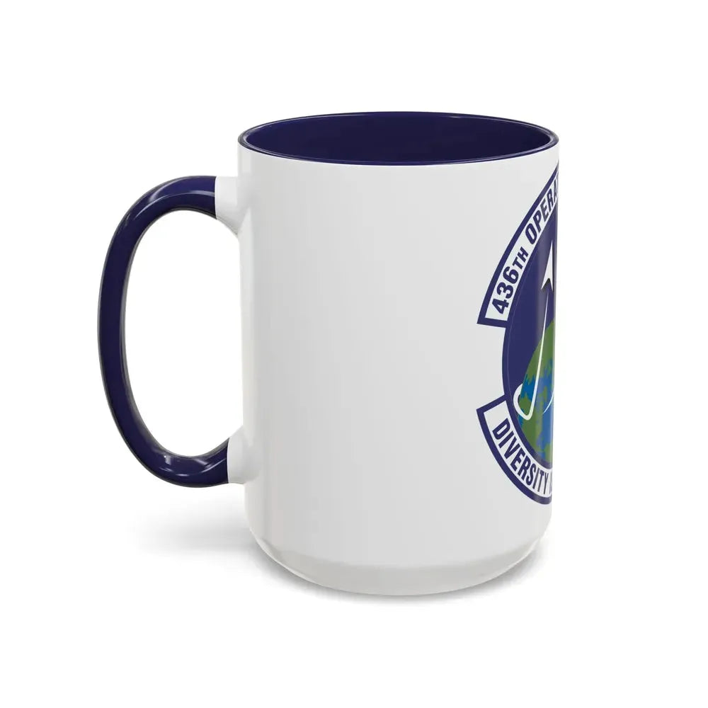 436th Operations Support Squadron (U.S. Air Force) Accent Coffee Mug - Go Mug Yourself