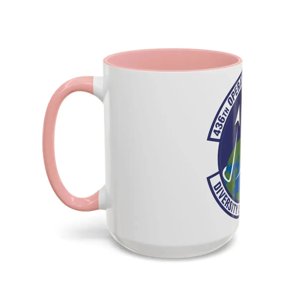 436th Operations Support Squadron (U.S. Air Force) Accent Coffee Mug - Go Mug Yourself