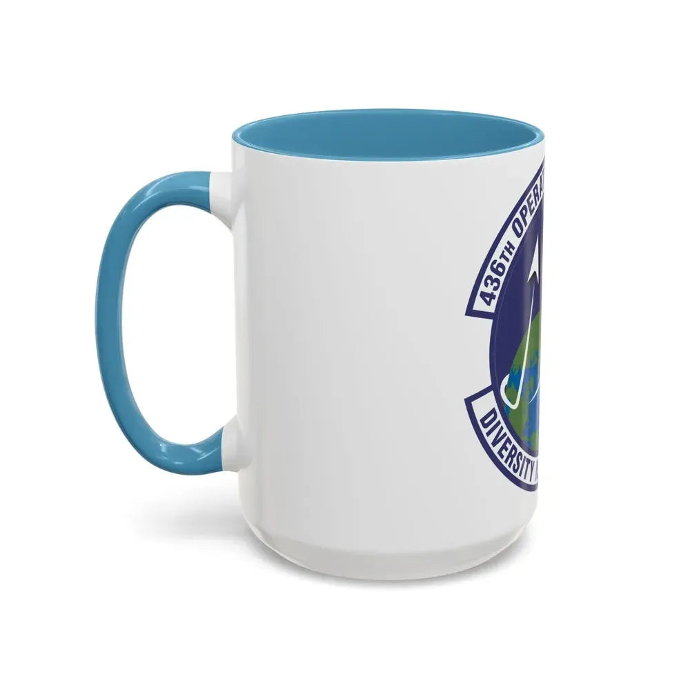 436th Operations Support Squadron (U.S. Air Force) Accent Coffee Mug - Go Mug Yourself