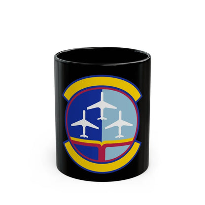 437 Operations Support Squadron AMC (U.S. Air Force) Black Coffee Mug-11oz-Go Mug Yourself