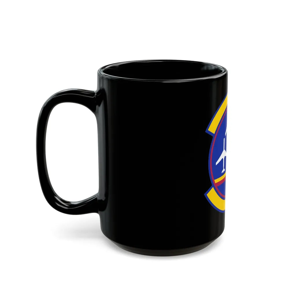 437 Operations Support Squadron AMC (U.S. Air Force) Black Coffee Mug-Go Mug Yourself