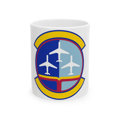 437 Operations Support Squadron AMC (U.S. Air Force) White Coffee Mug-11oz-Go Mug Yourself