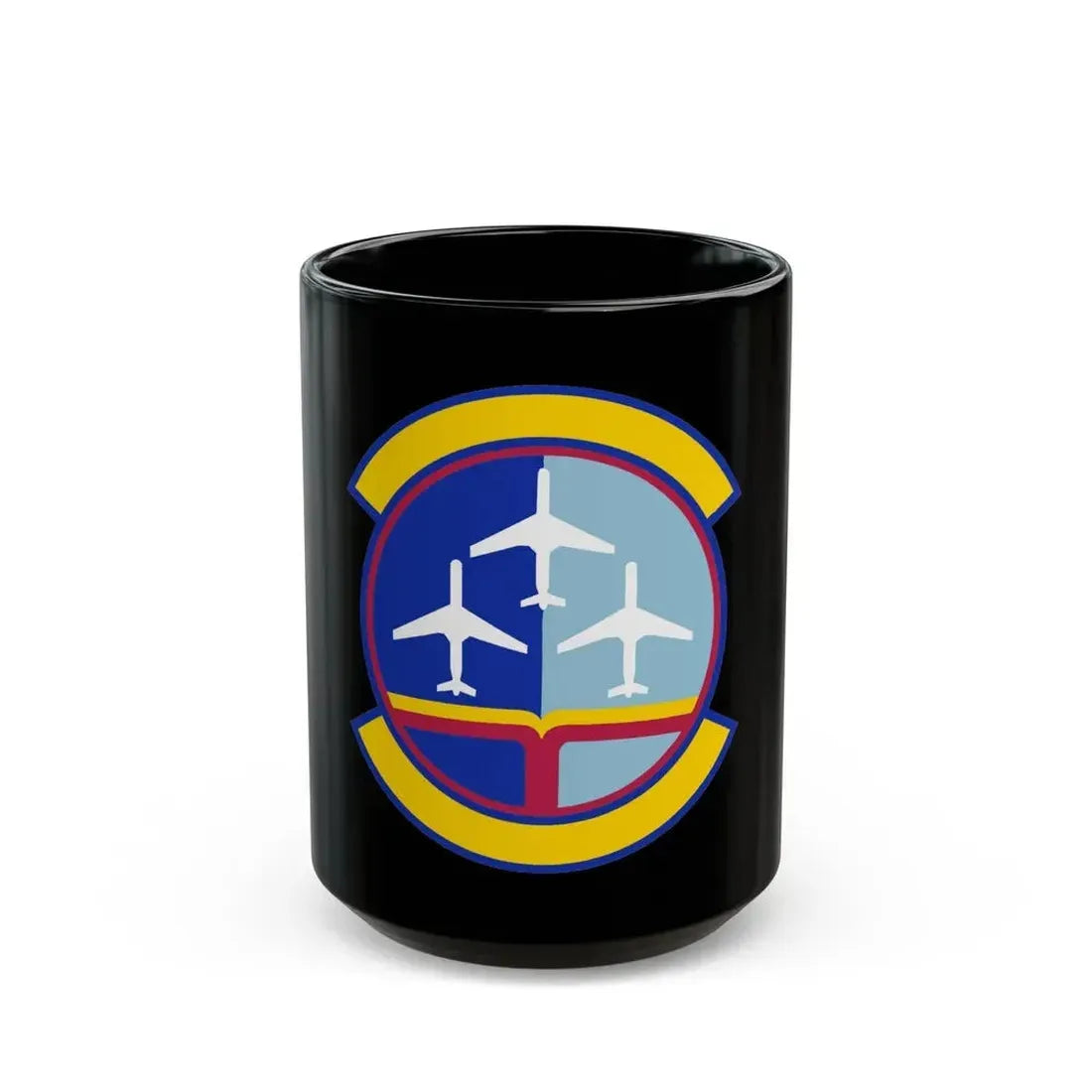 437 Operations Support Squadron AMC (U.S. Air Force) Black Coffee Mug 15oz - Go Mug Yourself