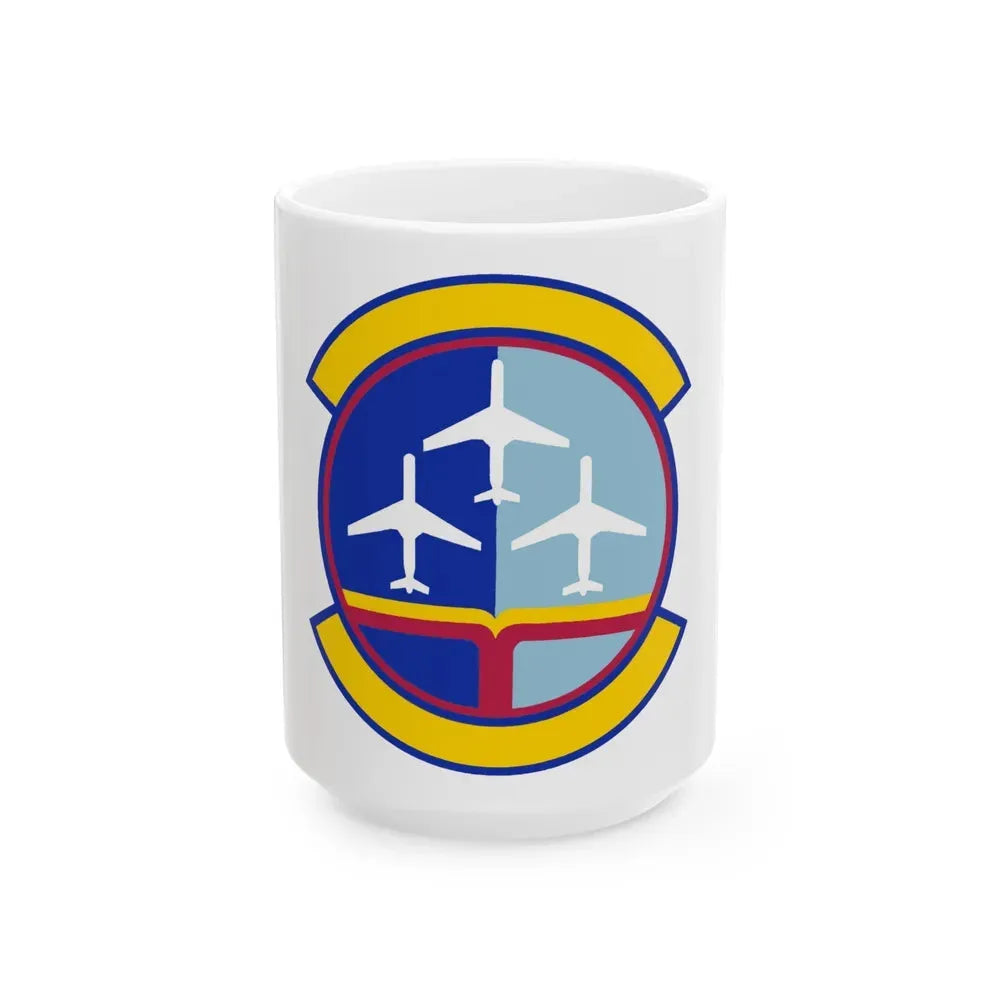 437 Operations Support Squadron AMC (U.S. Air Force) White Coffee Mug 15oz - Go Mug Yourself