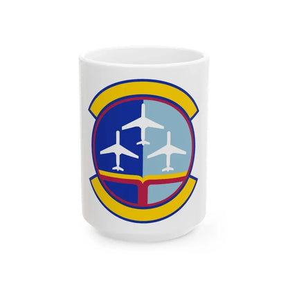 437 Operations Support Squadron AMC (U.S. Air Force) White Coffee Mug 15oz - Go Mug Yourself