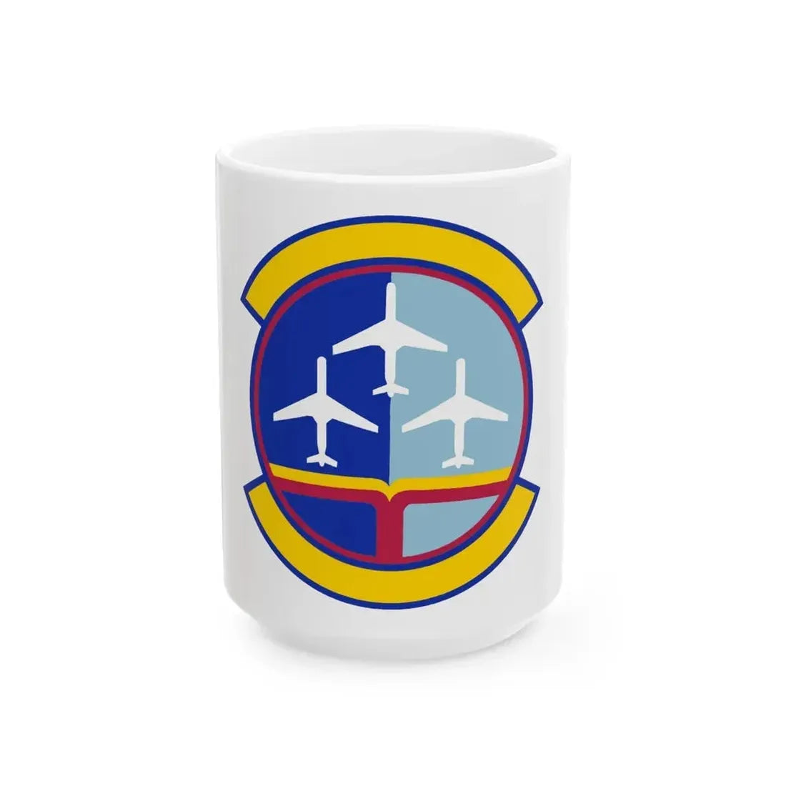 437 Operations Support Squadron AMC (U.S. Air Force) White Coffee Mug 15oz - Go Mug Yourself