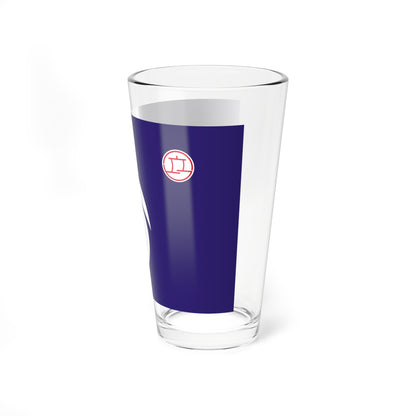 Flag of Hirakata Osaka (Japan) Pint Glass 16oz