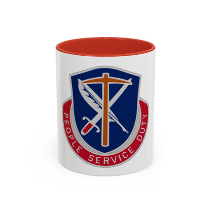 49 Personnel Services Battalion (U.S. Army) Accent Coffee Mug