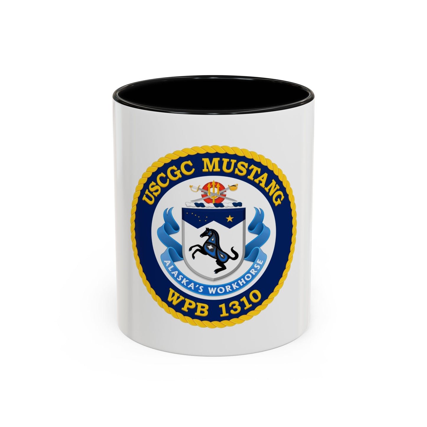USCGC Mustang WPB 1310 (U.S. Coast Guard) Accent Coffee Mug