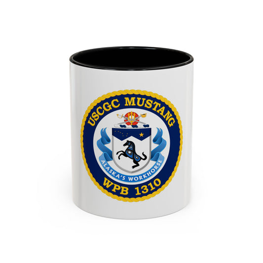 USCGC Mustang WPB 1310 (U.S. Coast Guard) Accent Coffee Mug