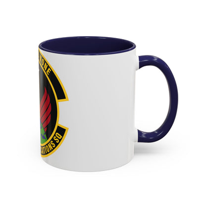 704th Communications Squadron (U.S. Air Force) Accent Coffee Mug