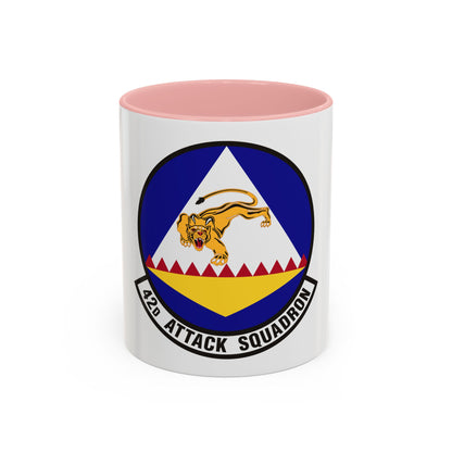 42 Attack Squadron ACC (U.S. Air Force) Accent Coffee Mug