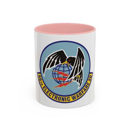 68th Electronic Warfare Squadron (U.S. Air Force) Accent Coffee Mug