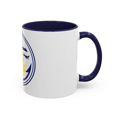 Seal of Anchorage Alaska - Accent Coffee Mug