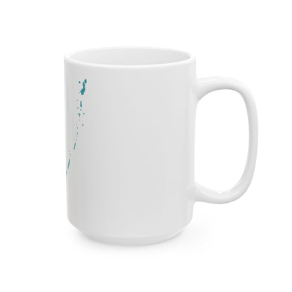Sakhalin-obl-geo-stub (Russia) White Coffee Mug