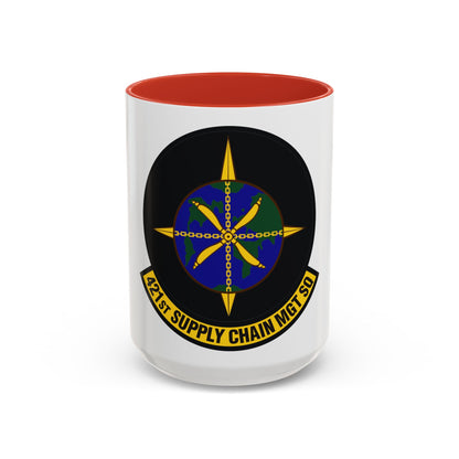 421st Supply Chain Management Squadron (U.S. Air Force) Accent Coffee Mug