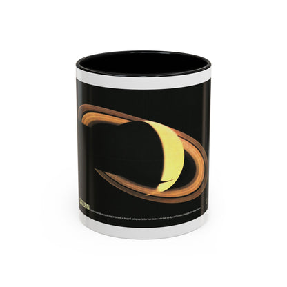 Space - Saturn (1981) (Map) Accent Coffee Mug