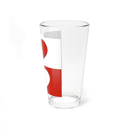 CHE Wermatswil Flag (Switzerland) Pint Glass 16oz