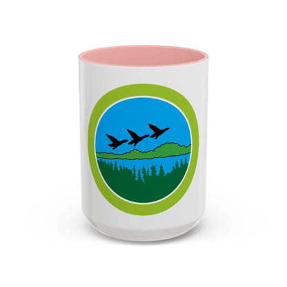 Fish and Wildlife Management (Boy Scout Merit Badge) Accent Coffee Mug