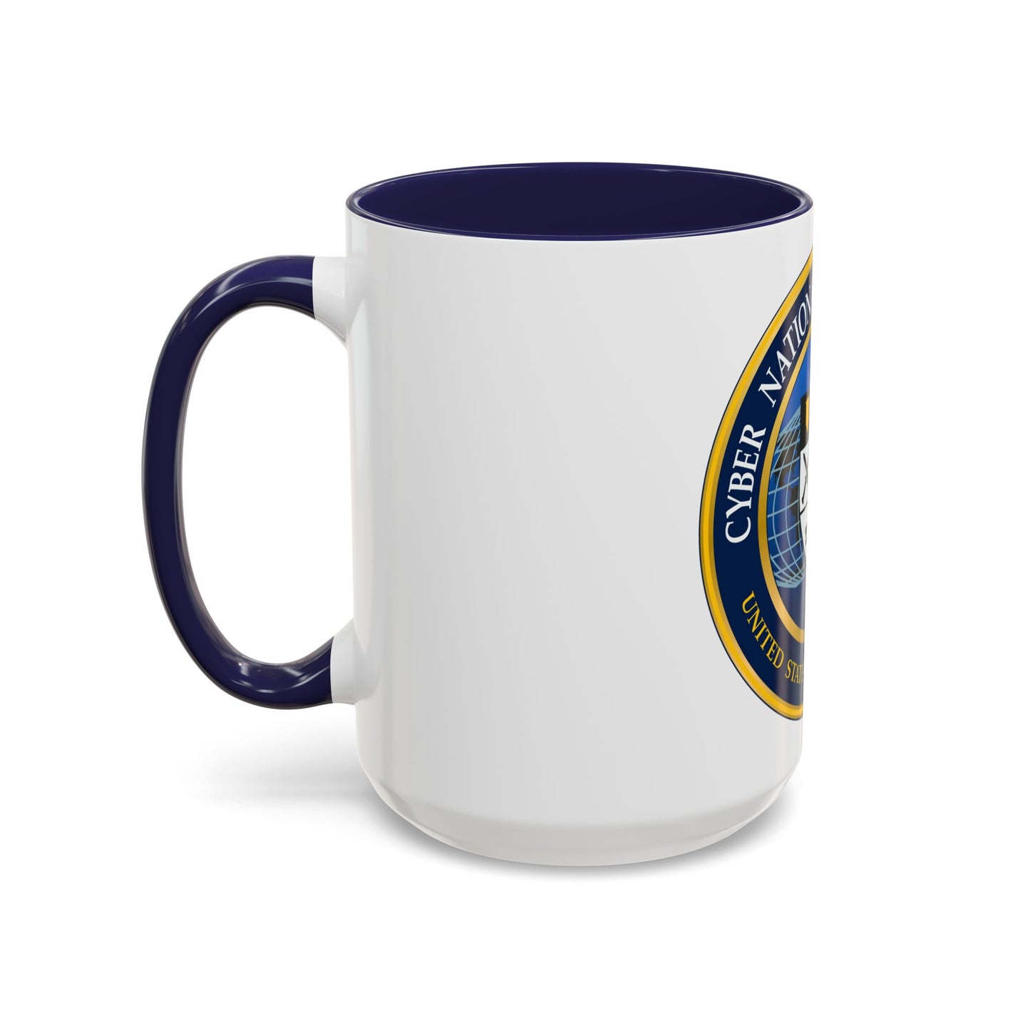 Cyber National Mission Force (U.S. Army) Accent Coffee Mug