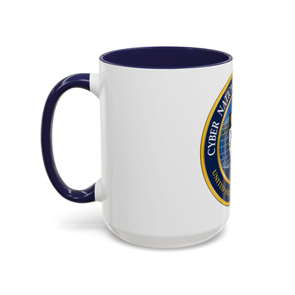 Cyber National Mission Force (U.S. Army) Accent Coffee Mug