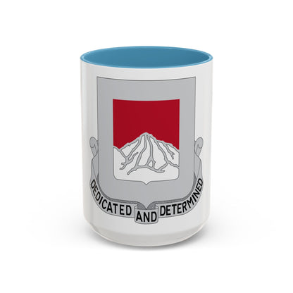 237 Engineer Battalion (U.S. Army) Accent Coffee Mug