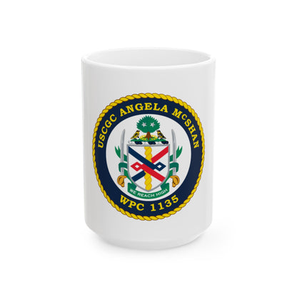 USCGC ANGELA McSHAN WPC 1135 (U.S. Coast Guard) White Coffee Mug