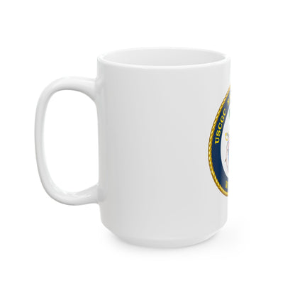 USCGC Raymond Evans WPC 1110 (U.S. Coast Guard) White Coffee Mug