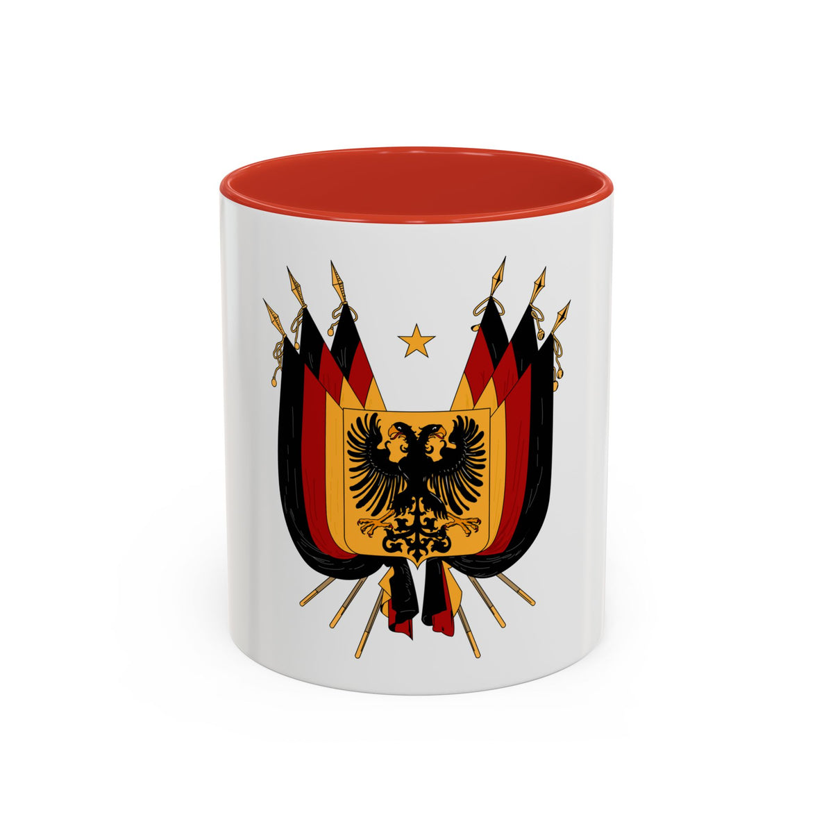 Imperial Coat of arms of Germany (1848) - Accent Coffee Mug