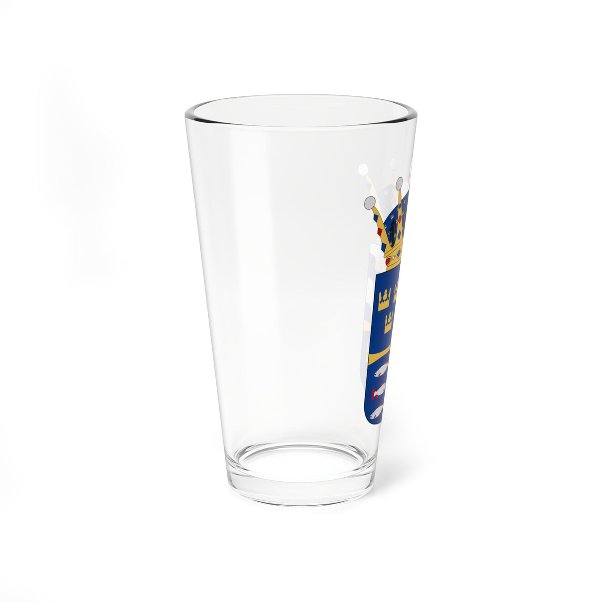 Prins Nicolas vapen (Sweden) (Coat of Arms) Pint Glass 16oz