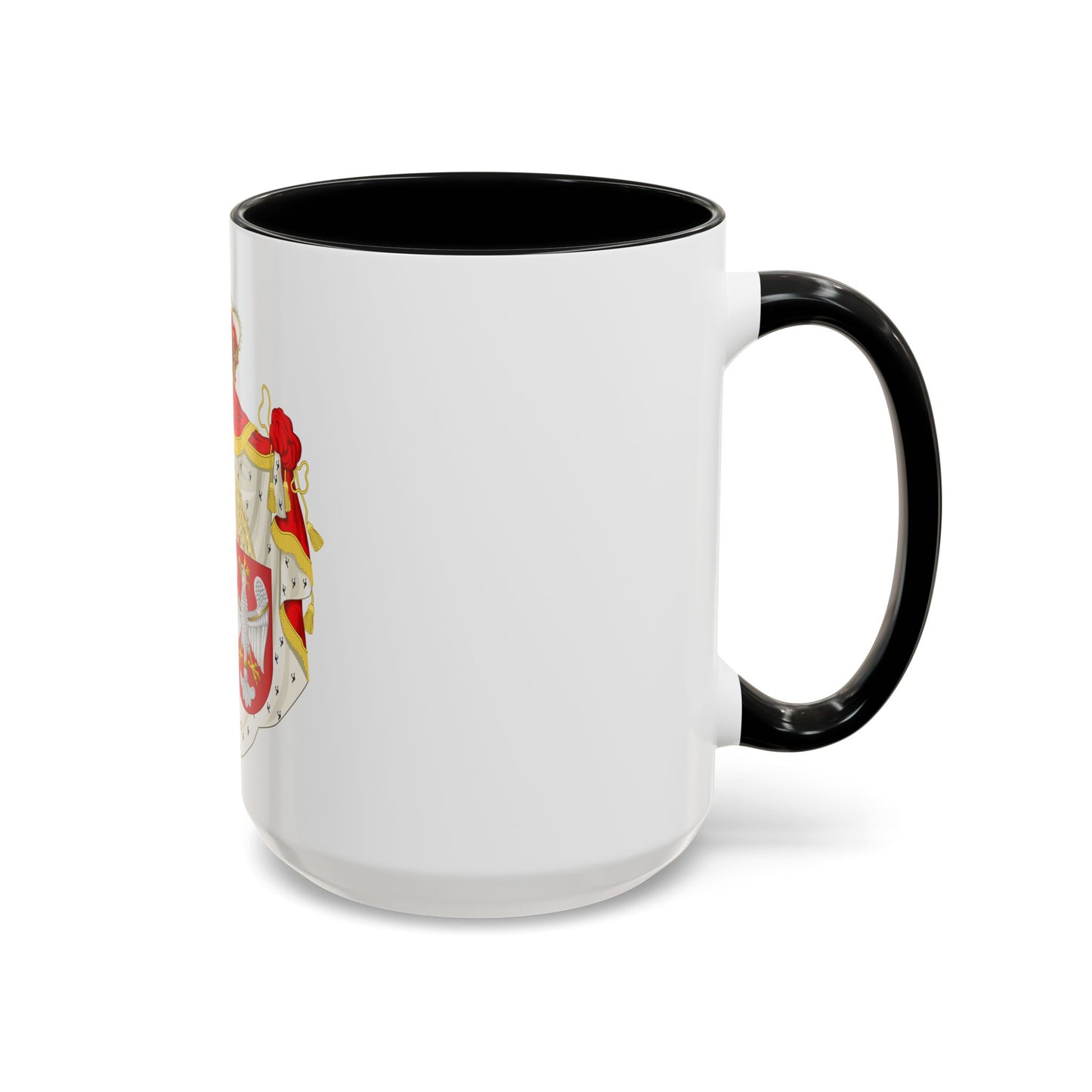 Coat of arms of Jadwiga of Poland - Accent Coffee Mug