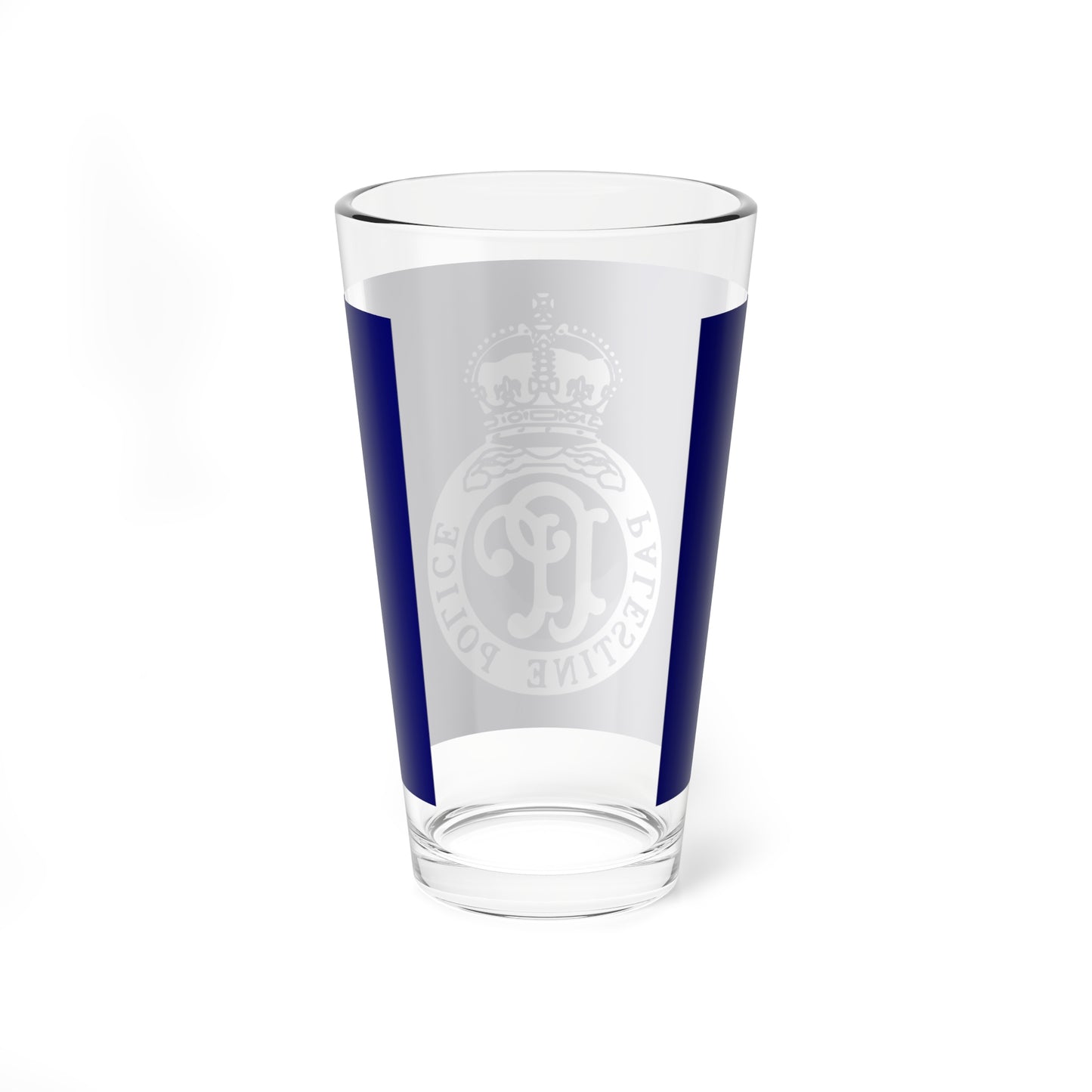 Flag of the British Mandate Police (Israel) Pint Glass 16oz