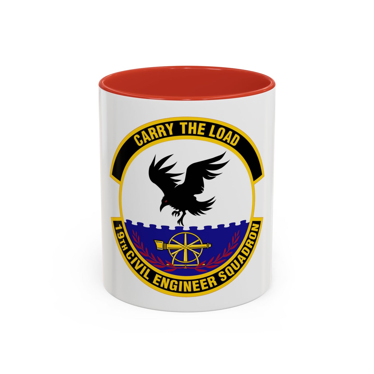 19 Civil Engineer Squadron AMC (U.S. Air Force) Accent Coffee Mug