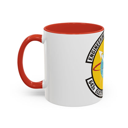 643d Electronic Systems Squadron (U.S. Air Force) Accent Coffee Mug