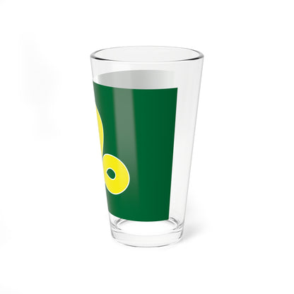 Flag of Mikawa Yamagata (Japan) Pint Glass 16oz