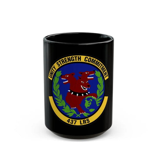 437th Logistics Readiness Squadron (U.S. Air Force) Black Coffee Mug-15oz-Go Mug Yourself