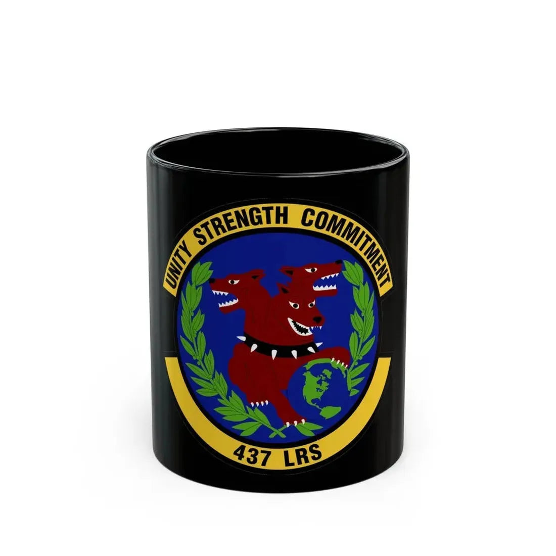 437th Logistics Readiness Squadron (U.S. Air Force) Black Coffee Mug 11oz - Go Mug Yourself