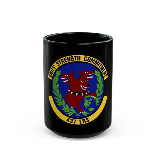 437th Logistics Readiness Squadron (U.S. Air Force) Black Coffee Mug 15oz - Go Mug Yourself