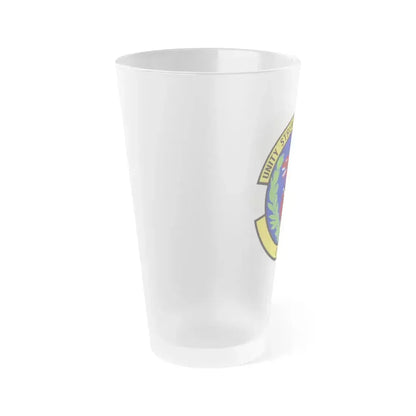 437th Logistics Readiness Squadron (U.S. Air Force) Frosted Pint Glass 16oz - Go Mug Yourself