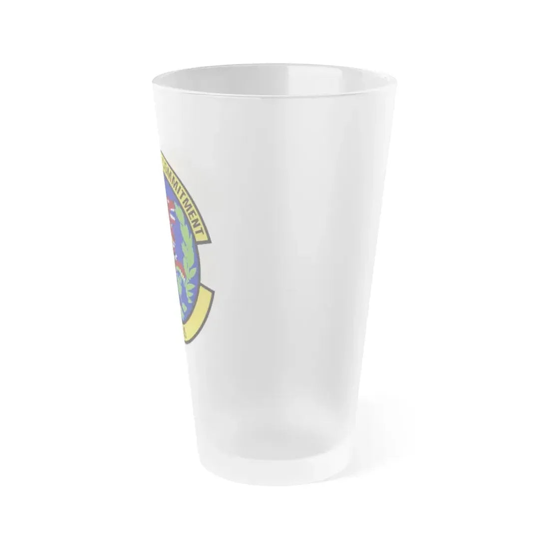 437th Logistics Readiness Squadron (U.S. Air Force) Frosted Pint Glass 16oz - Go Mug Yourself