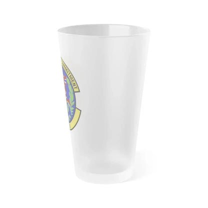 437th Logistics Readiness Squadron (U.S. Air Force) Frosted Pint Glass 16oz - Go Mug Yourself