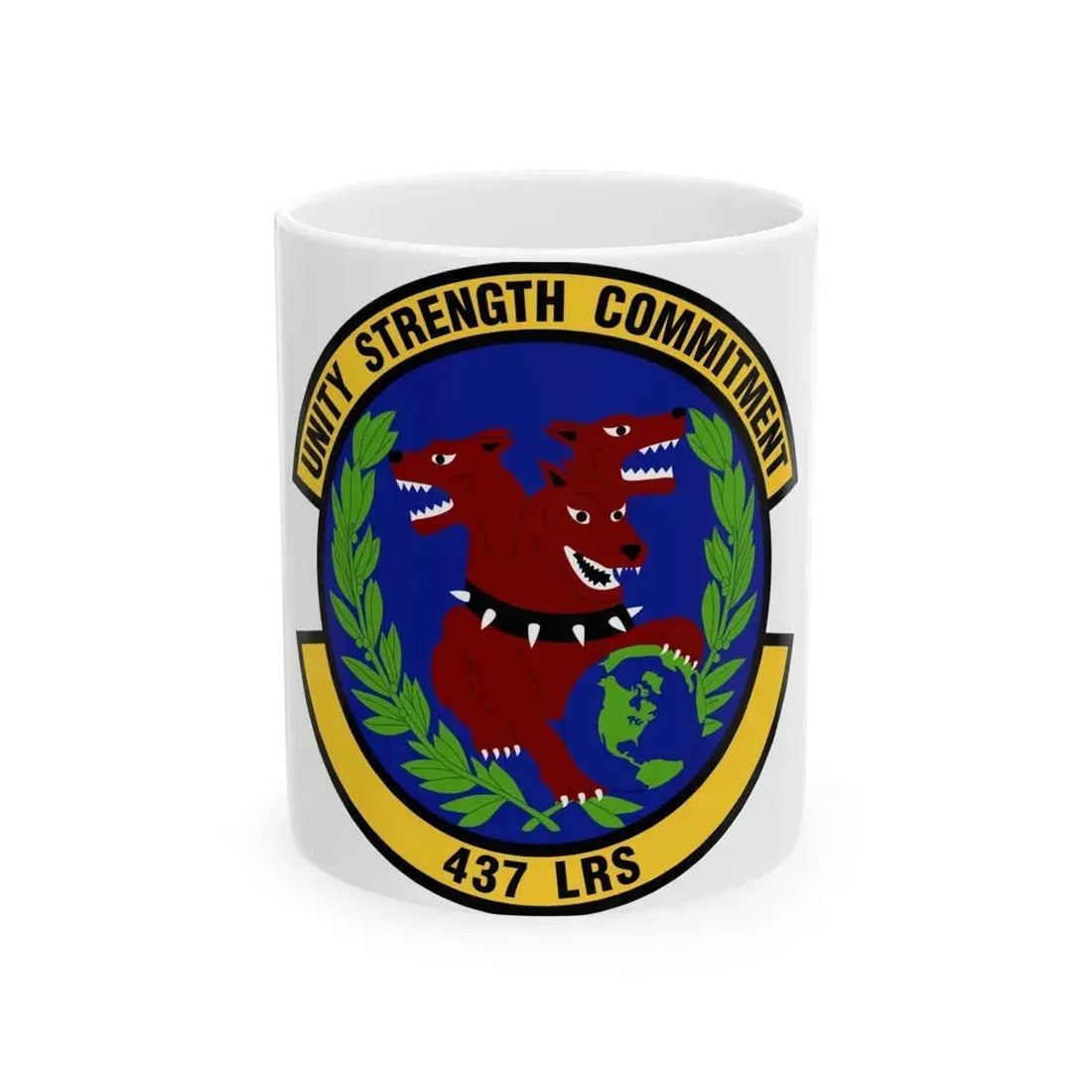 437th Logistics Readiness Squadron (U.S. Air Force) White Coffee Mug 11oz - Go Mug Yourself