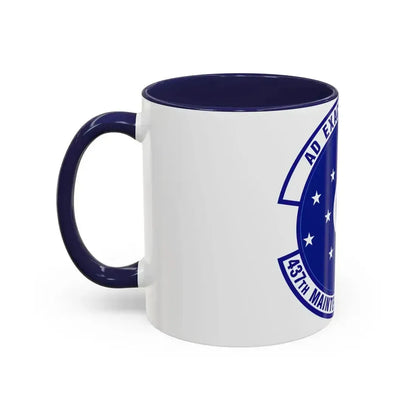 437th Maintenance Squadron (U.S. Air Force) Accent Coffee Mug - Go Mug Yourself