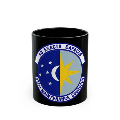437th Maintenance Squadron (U.S. Air Force) Black Coffee Mug 11oz - Go Mug Yourself