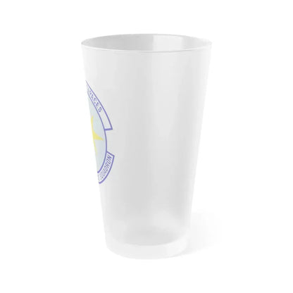 437th Maintenance Squadron (U.S. Air Force) Frosted Pint Glass 16oz - Go Mug Yourself