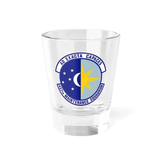 437th Maintenance Squadron (U.S. Air Force) Shot Glass 1.5oz 1.5oz - Go Mug Yourself