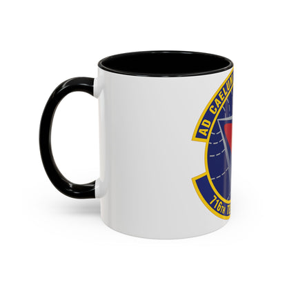 716th Test Squadron (U.S. Air Force) Accent Coffee Mug